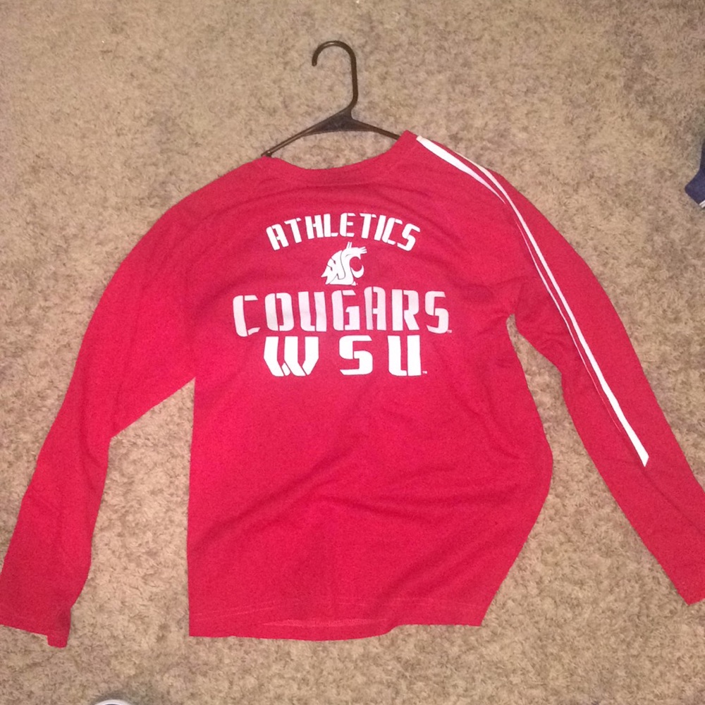 WSU long sleeve athletics shirt
